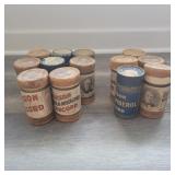 8 Edison Moulded Record Cylinders and 5 Empty