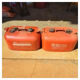 2 - 6 gallon Boat gas tanks