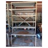 Metal Shelving Unit 83" Tall × 36" Wide × 24"