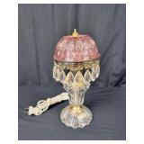 Glass Lamp 10" tall