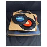 Lot of Phonograph Records and 45s
