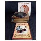 Lot of Phonograph Records + Victor Collector