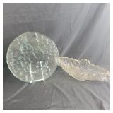 Glass Platter and Dish