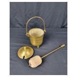 Vintage Cast Iron Fire Starter Smudge Pot