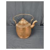 Copper Tea Pitcher- Alfred Brunstrom Stjernvik