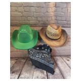 Yellowstone Special - 2 Cowboy Hats and Black