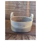 Bathroom Tote Caddy Canvas Bag