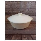 Anchor Hocking White Milk Glass Casserole Dutch