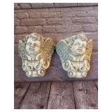 2 Angel Wall Hanging Home Decor