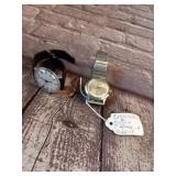 1 Timex Watch + 1 Caravelle by Bulova Watch