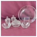 Glassware - Platter, Bowls, and Covered Dishes