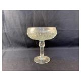 Anchor Hocking 7 1/4"T x 6"W Clear Glass Compote