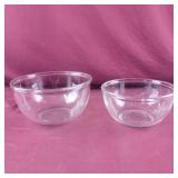 2 Anchor Hocking Mixing Bowls (some scratches)