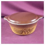 Old Orchard Pyrex Bowl with Lid
