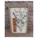 Family Home Decor Signage