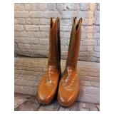 Cowboy Boots with Goodyear Soles Unknown Size