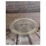 Vintage Anchor Hocking Clear Glass Wexford Platter