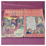 2 Vintage Railroad Magazines