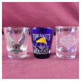 3 Shotglasses