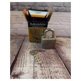 Vintage Masterlock In Original Box