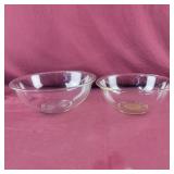2 Pyrex Mixing Bowls