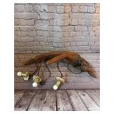 Driftwood Hanging Lamp Piece