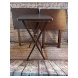 4 TV Trays Folding