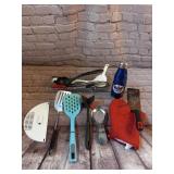 Lot of Kitchenware - Spatulas, Slotted Spoons a