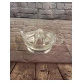 Reamer Clear Heavy Glass Juicer