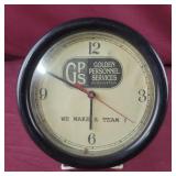 Golden Personnell Services Inc Wall Clock - Works