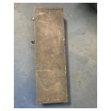 Wooden Latched Box11.5Wx37Hx6D