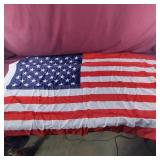 50 Star Silk American Flag 57"x35"