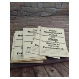Stack of Hunting Permission Warning Signs