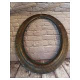 Wooden Oval Picture Frame