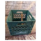 Milk Crate with Contents