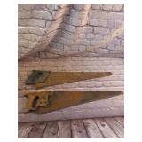 2 Handsaws Vintage