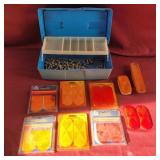 Tackle Box with reflectors and Self Drilling Hex