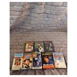 Lot of DVDs and VHS