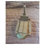 Antique Cheese and Butter Cutter