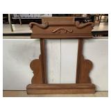 Wooden Mirror Frame no mirror 37.5Wx38Hx1 3/4 D