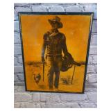 John Wayne The Duke Glossy Picture Decor