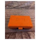 Stihl Box with Chainsaw Blade Inside with Contents