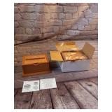 Cigarette Dispensers Wood Boxes