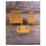 Tiny Decorative Woven Chairs