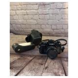 Minolta Camera with Case