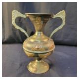 Copper and Brass Amphora/Vase