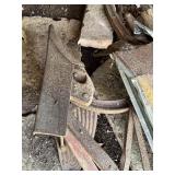 Vintage layoff plow  horse drawn