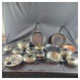 Large Assortment of Pots and Pans, most have