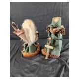 Handmade dolls 12" tall