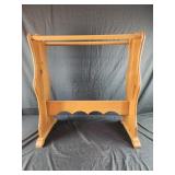 27w x 15 d x 30 tall quilt rack